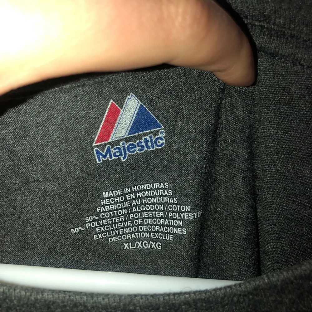 Majestic MLB Detroit Tigers Logo Tee Shirt - Picture 2 of 4